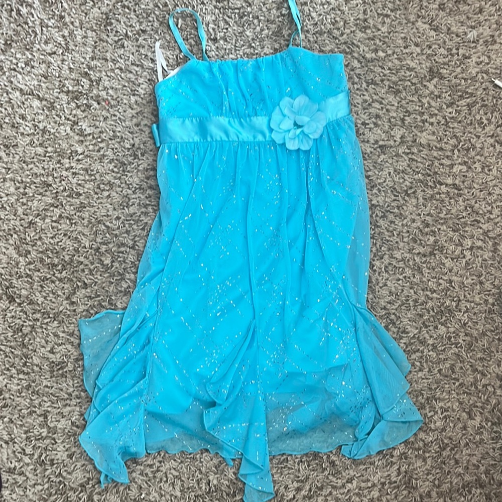 Blue Sparkling Dress Size 10